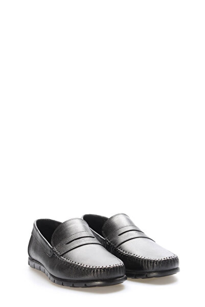 TUGERDİ Tugerdi Black Inside and Outside Genuine Leather Rubber Sole Quality ...
