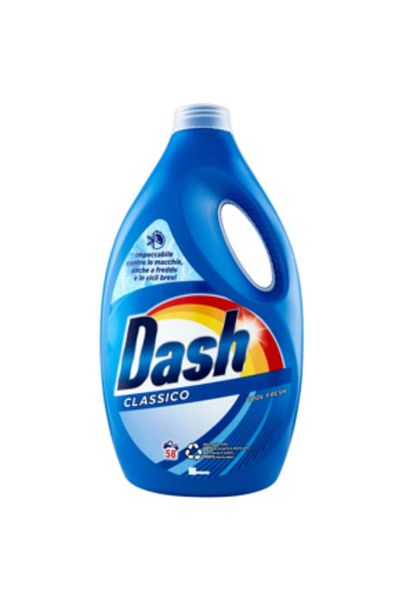 Dash Detergent lichid Dash Classico 58 spalari 2900 ml