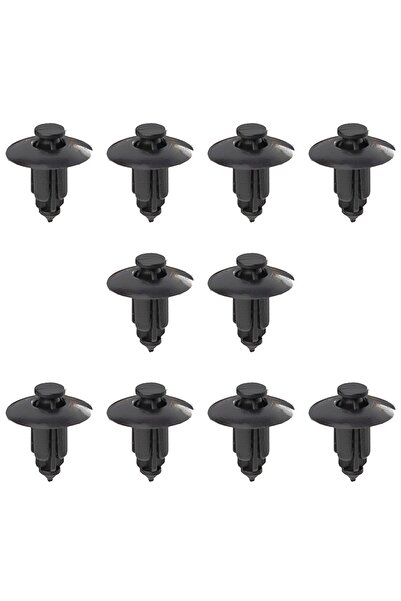 ALPHA AUTO PART Toyota, Honda, Nissan, Volvo için Tampon Klips-10'lu