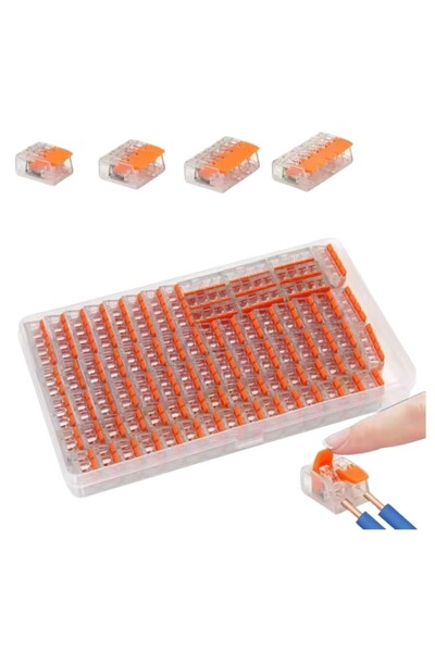 Motorobit 80 Parça 4 Çeşit Tırnaklı Buat Klemens Seti