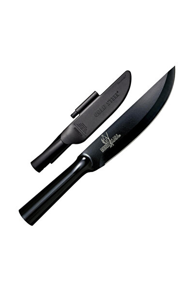 Cold Steel Bushman Plastik Kılıflı Siyah Bıçak