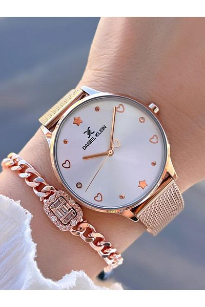 Daniel Klein Straw Cord 2 Years Guarantee 3 Atm Water Resistant Women Wrist Watch Bdk.1.12789.3