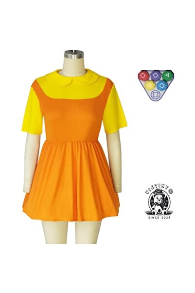 victiny Set 2 Jocuri Interactive Gonggi si Costum Papusa Squid Game VICTINY ®...