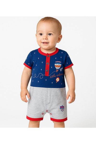 Lee Cooper Salopetă bebeluși model LC blue