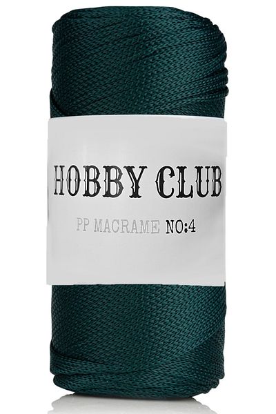 hobby club Premium 200 γραμμάρια Πολυεστερικό νήμα μακραμέ 180 Nefti 2 mm - 230 μέτρα