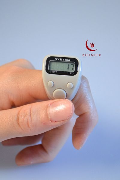 Bilenler Mini Illuminated Zikirmatik Light Gray