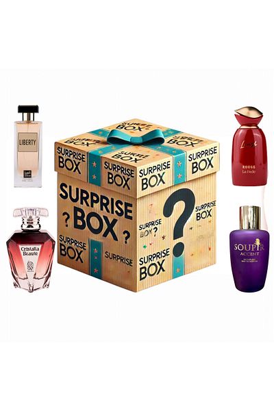 Gulf Orchid Mystery Box – 4 Arab Perfumes for Her
