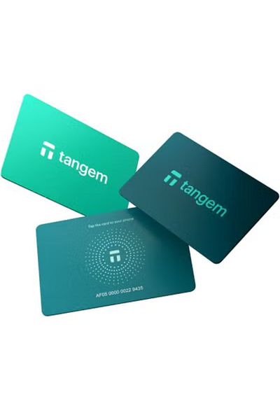 tangem Crypto Hardware Wallet 2.0 [PACK OF 3 Cards] - Electra Sea