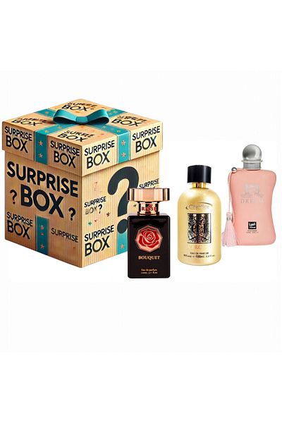 La Fede Mystery Box – 3 Arab Perfumes for Her