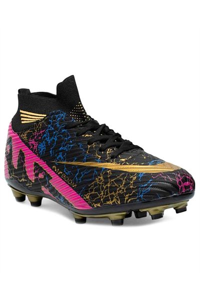 LALİGA Laliga Air 565 Model. Black-Gold (36-40) Football Shoes