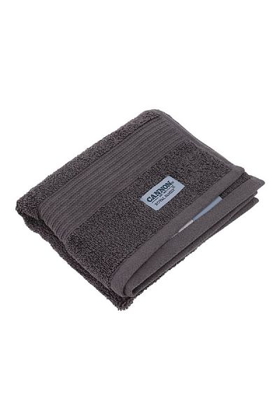Cannon Highly Absorbent and Quick Drying Cotton Hand Towel Dark Grey 41 x 66cm