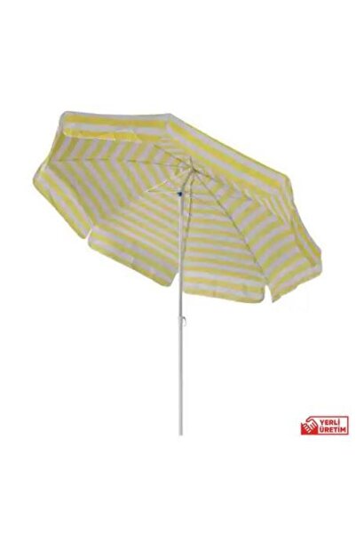 Azemax Plaj Bahçe Balkon Şemsiyesi 200cm Sarı