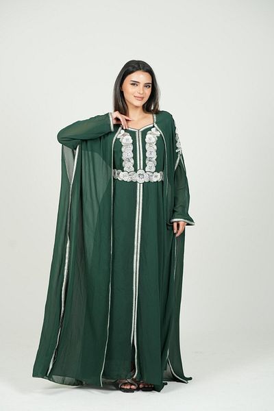 al bent al sharqieh Moroccan embroidered caftan luxury dress Women kaftan dresses