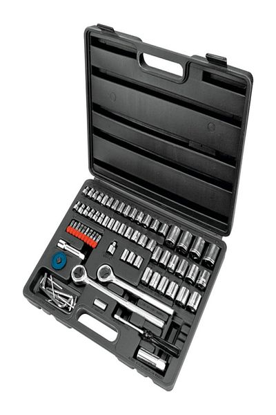 Performance Tool 85-Piece Drop Forged Chrome Plated Socket Set