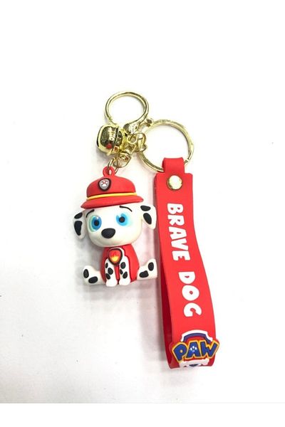 uğurlu dükkan 3D Mrshallpaw Silicone Keychain