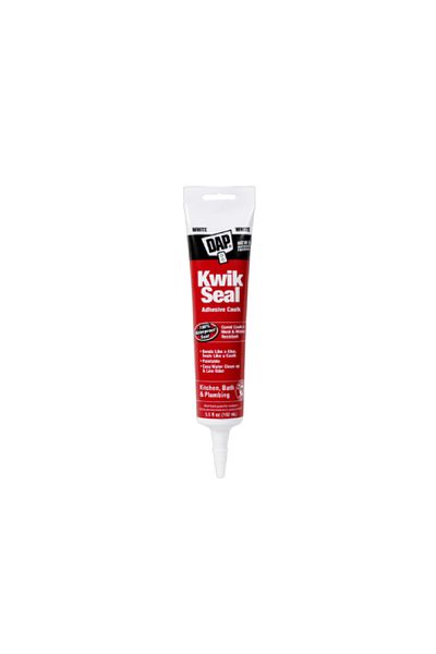 DAP Kwik Seal Adhesive Caulk White 162ml