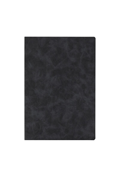 Deli EN114L-GR Leather Cover Notebook A5 96 Sheets – ideal for business & daily notes