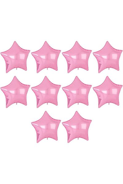 ZENVİVA Star Foil Balloon Pink 18 Inc