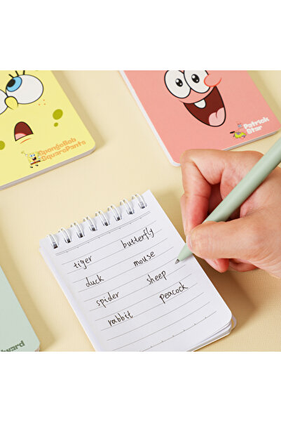 Deli EN405-A7 Spiral Notebook 60Sheets 70gsm 7mm line–ideal for cartoon fans & school use