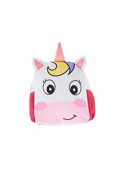 tiny wood Mini Nursery Bag with Unicorn Figure