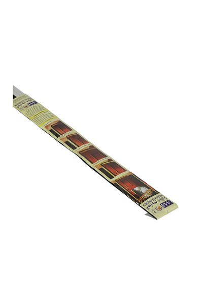 Mazaya Aluminium Resilient Long-Lasting Door Bottom Black and White