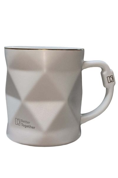 Generic Coffee Mugs grey/silver Cups, Over 45% Bone Content Lightweight Porcelain Cups, Funny Coffee Mug Lov