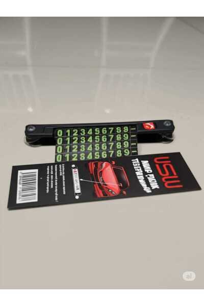 shop Araç İçi Telefon Numaratör - Park ve İletişim İçin Vantuzlu