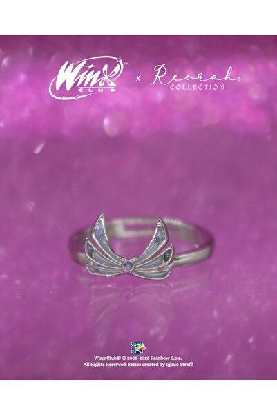 Reorah Collection Winx Club® Tecna Enchantix Fairy Wings Yüzük