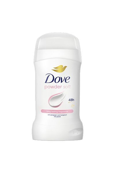 Dove Antiperspirant Stick Powder Soft, 50 ml, 48-hour protection, powdery fragrance