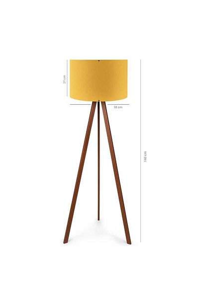Desire Floor Lamp (Chandelier) Three wooden legs