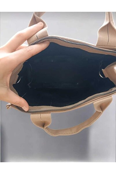 Efe KANVAS KUMAŞ TEK GÖZLÜ AYARLANABİLİR UZUN ASKILI EL VE OMUZ ÇANTASI 30X20 CM