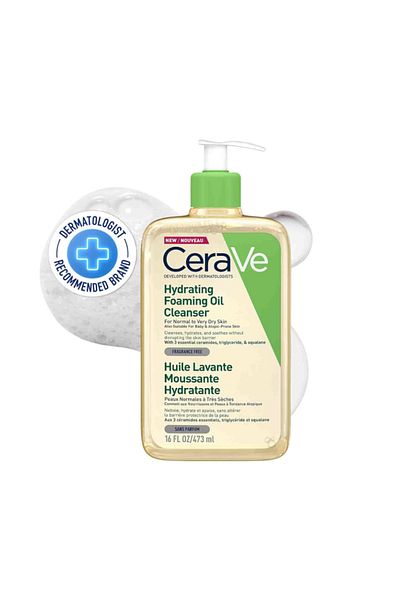 CeraVe Hydrating Foaming Oil Cleanser – 473 ml