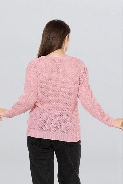 Fox Life Kids Women's Stoned Button Detailed Honeycomb Knitted Cardigan Flt1015