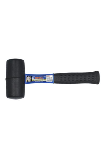 Regal Tools Fiberglass Rubber Mallet with Soft Comfort Grip Handle