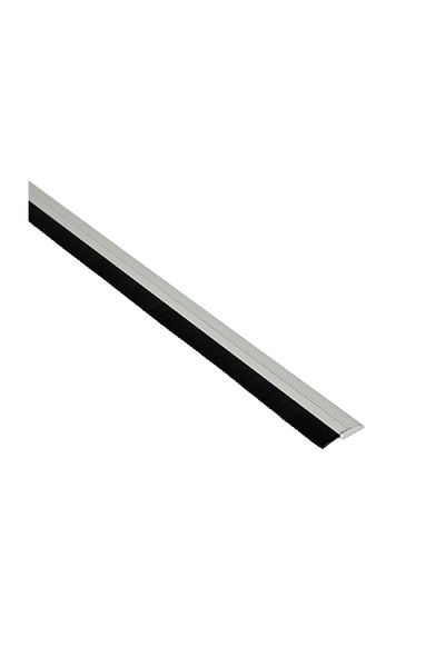 Mazaya Aluminium Brush Door Bottom White and Black