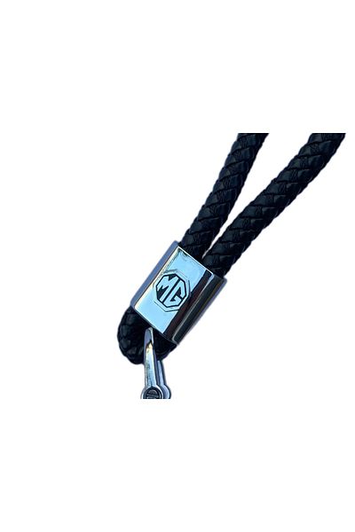 RoseTR Leather Braided Keychain Accessory Compatible with Mg