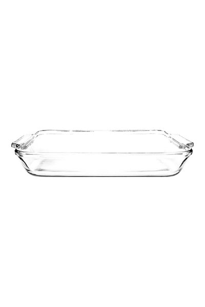 Anchor Fully Tempered Glass Durable Rectangular Baking Dish Clear 3 Quart