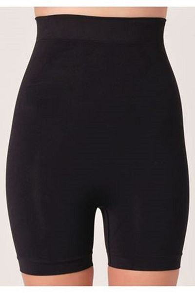 Modafiks Black Women's Hip Lift Seamless Corset