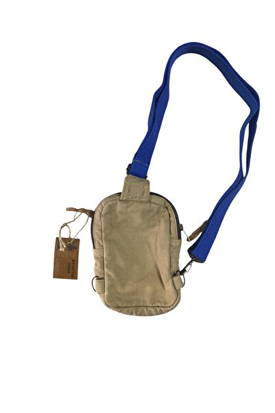 Old Cotton Vintage Unisex Colorful Daily Casual Gatherer Cross Chest Shoulder Messenger Bag 13Cmx21Cm