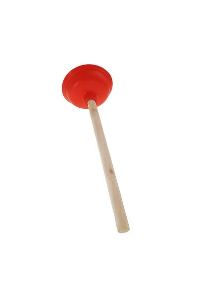 OEM Pompă cu ventuză din cauciuc, diametru 144 mm, pentru desfundarea scurgerilor de la chiuvetă și duș, cu mâner de 39 cm