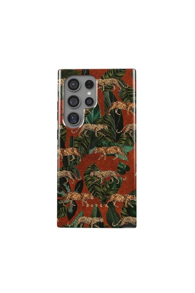 BURGA غلاف هاتف متوافق مع هاتف Samsung Galaxy S24 Ultra Hybrid مصنوع من السيل...