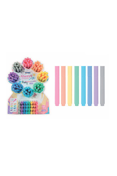 Gıpta Fosforlu Kalem Always 8 Renk 128 Li Stand F154900