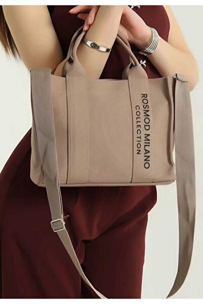 Efe KANVAS KUMAŞ TEK GÖZLÜ AYARLANABİLİR UZUN ASKILI EL VE OMUZ ÇANTASI 30X20 CM