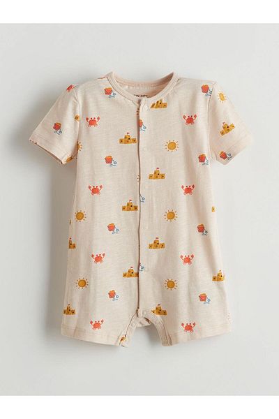 LC Waikiki Organic Fabric Printed Baby Boy Jumpsuit (S5)