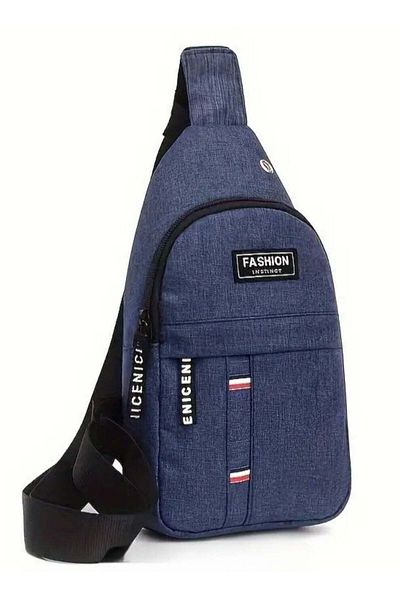 Generic Small Sling Bag Crossbody Chest Shoulder Water Resistant Purse One Strap Travel Bag for Men Women Wi