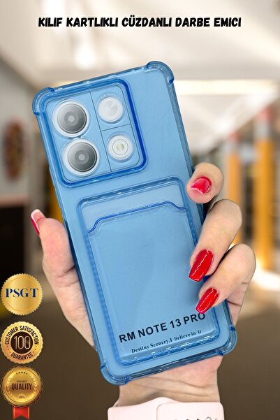 PSGT Xiaomi Redmi (NOTE 13 PRO 4G VE POCO M6 PRO 4G) Kılıf Ve Köşe Korumalı K...