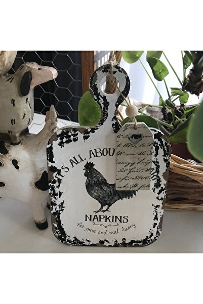 FK Home Decor Ahşap tavuk tasarımlı Pano