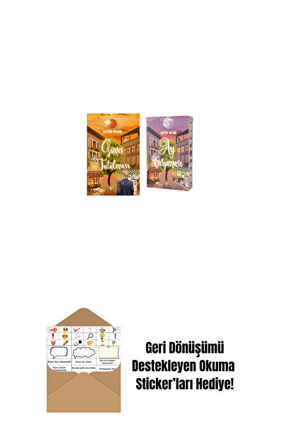 Artemis Yayınları Güneş Tutulması (Ciltli) + Ay Çarpması + Okuma Sticker'ları