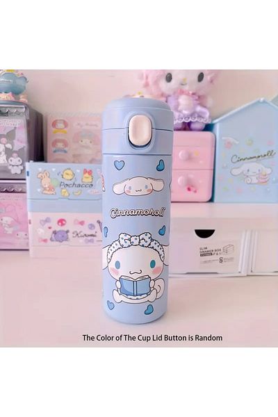 ada çanta kırtasiye Children's Thermos Flask Water Bottle Stainless Steel Cinnamoroll Figured Ad815556