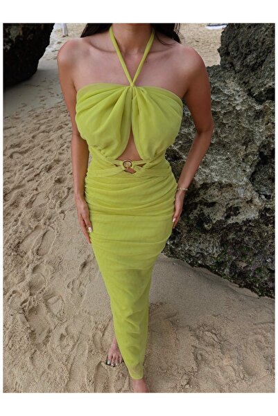 ESRAHELVACI Eh Collection Oyster Buckle Dress